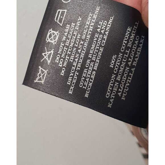 Burberry London Size 10 Designer Preppy Casual Utility Mini Skirt Tan Pockets - Picture 8 of 10